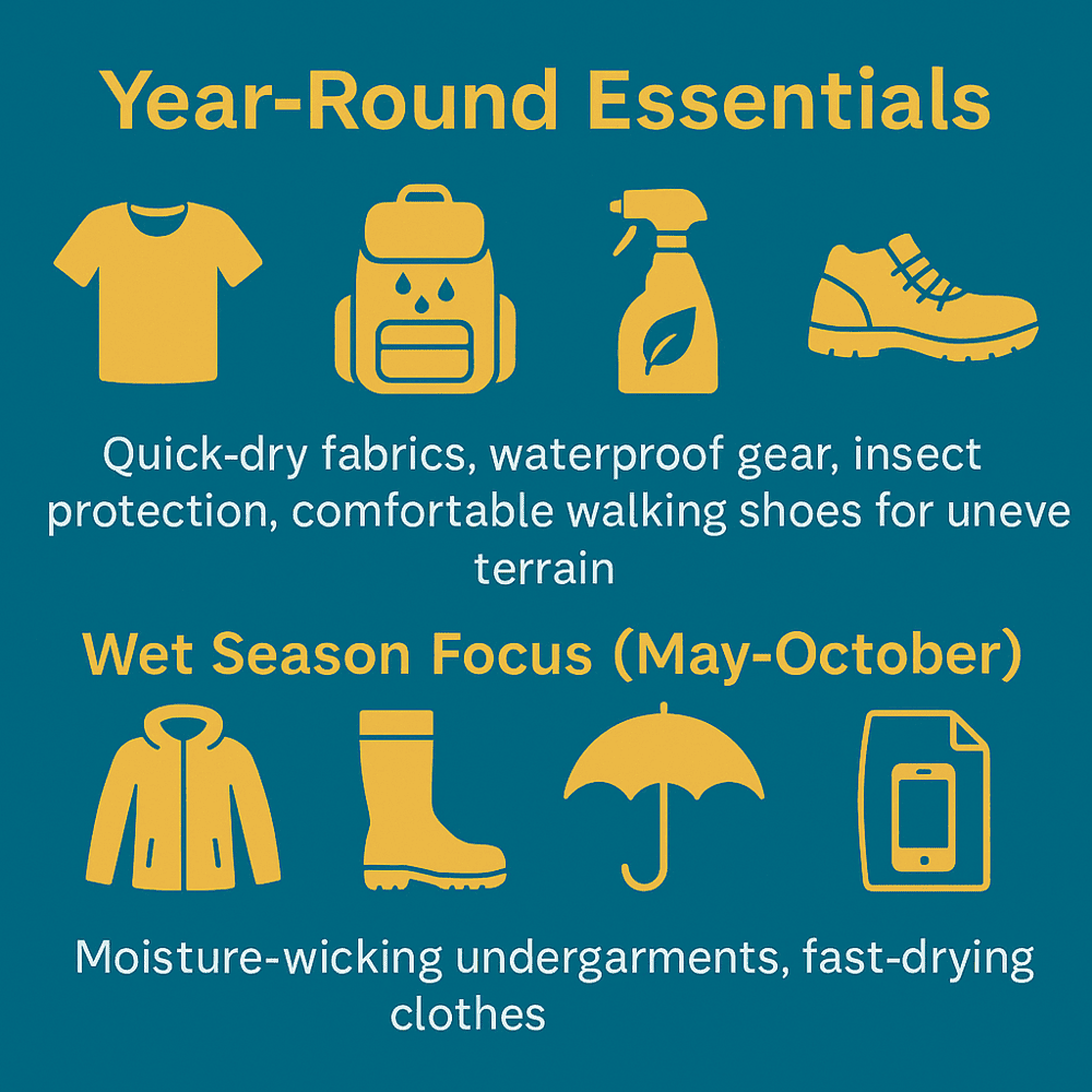 Year-round essentials when visiting Ca Mau and Mekong delta region